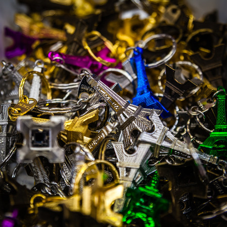 Paris souvenirsの写真素材