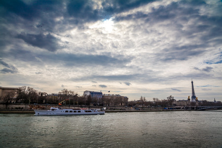 Paris Seineのeditorial素材