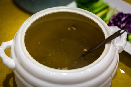 chinese soupの写真素材
