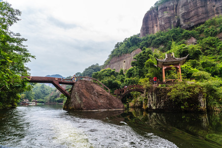 Danxia Mountain Grand Lakeのeditorial素材