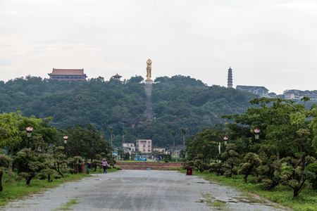 Guangzhou Panyu Lotus Riverのeditorial素材