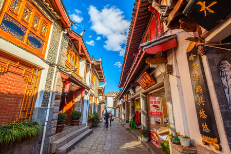 Yunnan Lijiang Ancient Townのeditorial素材