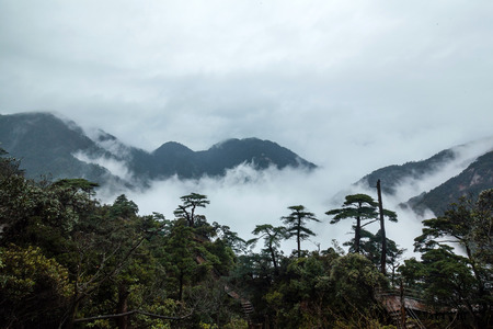 Hunan Mangshan Jiangjunzhai (Devils Village)のeditorial素材