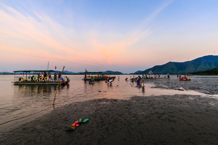 Huidong salt Islandのeditorial素材
