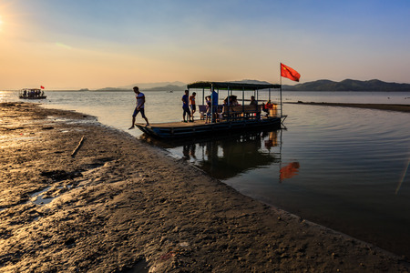 Huidong salt Islandのeditorial素材
