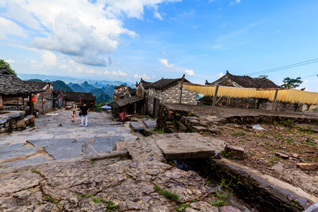 guangdong miao villageのeditorial素材