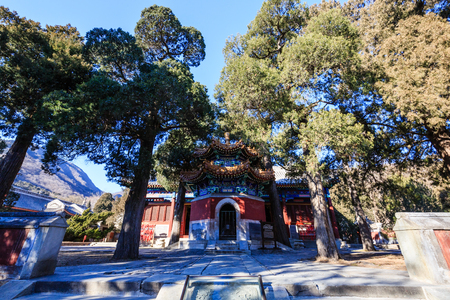 Fragrant Hill Park Pik Wan Templeの写真素材