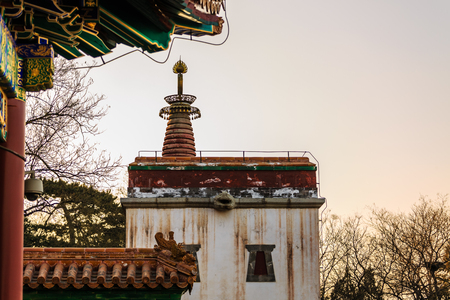 Yanshou Mountain in the Summer Palaceのeditorial素材