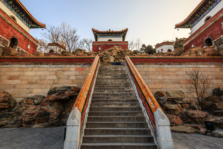 Yanshou Mountain in the Summer Palaceのeditorial素材