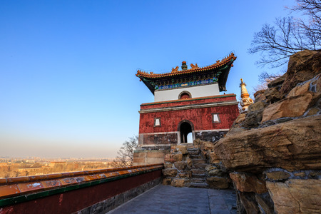 Yanshou Mountain in the Summer Palaceのeditorial素材