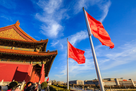 Beijing Tiananmen Squareのeditorial素材