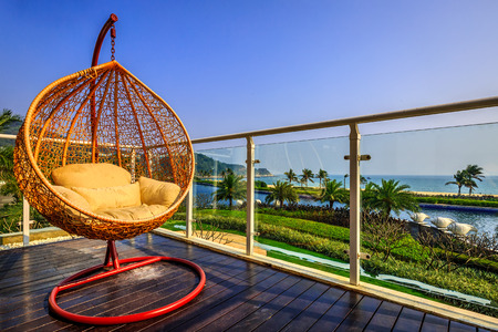 Beach villaのeditorial素材