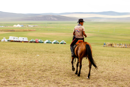 Inner Mongolia Hulun Buir horse performanceのeditorial素材