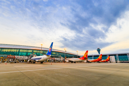 Guangzhou Baiyun Airportのeditorial素材