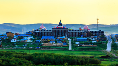 Inner Mongolia Russian National Township Sophia Hotelのeditorial素材