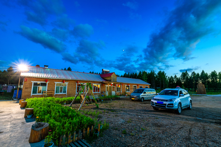 Inner Mongolia guest houseのeditorial素材