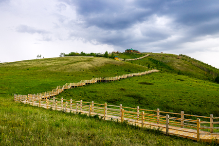 Inner Mongolia Hulunbuir Erguna Wetland Parkの写真素材