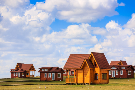 Inner Mongolia Hulun Buir beautiful scenery along the wayのeditorial素材