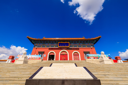 Inner Mongolia Hulunbeier Hailar Daler Jilin Templeのeditorial素材