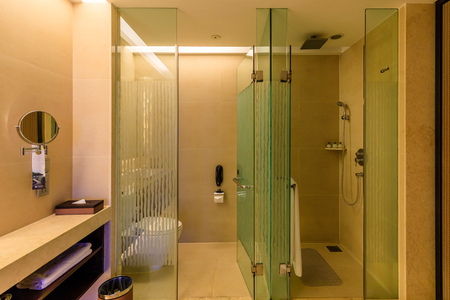 China's Haikou Mission Hills Hotelのeditorial素材