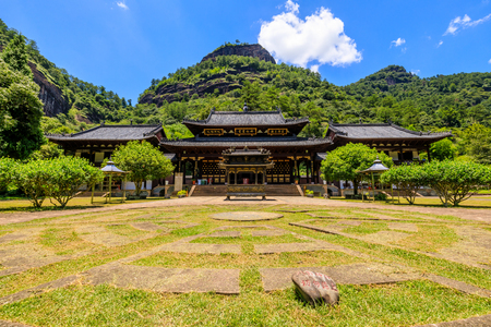 Taoyuan Cave, Wuyi Mountain, Fujian, Chinaのeditorial素材