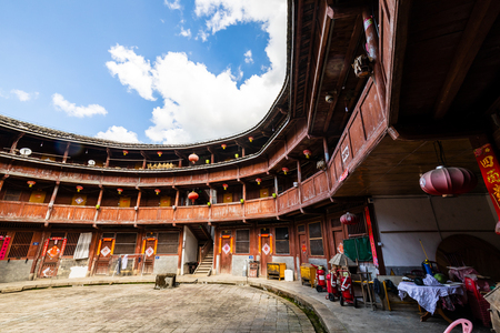 Fujian Chuxi Hakka tulouのeditorial素材