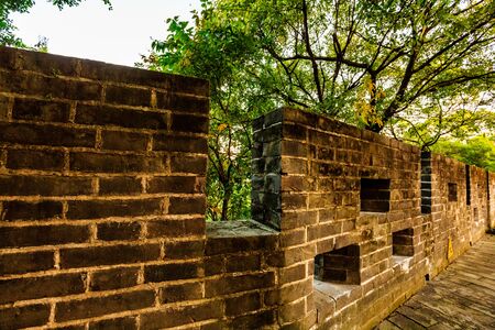 Ancient City Wall of Yuexiu Park, Guangzhou City, Guangdong Province, China