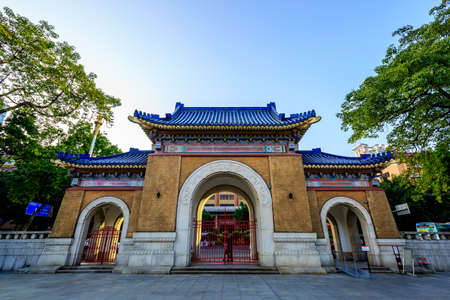 Zhongshan Memorial Hall, Guangzhou City, Guangdong Province, Chinaのeditorial素材