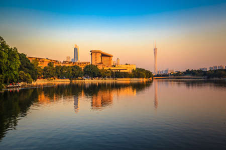 Guangzhou Dongshan Lake Parkのeditorial素材