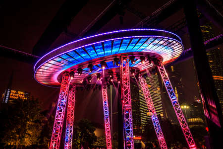 International Lighting Festival in Guangzhou Huacheng Square