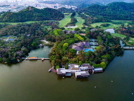 Guangzhou Luhu Parkのeditorial素材