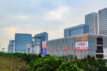 Pazhou Commercial District, Guangzhou City, Guangdong Province, China