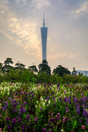 Guangzhou Ersha Island Hongcheng Parkのeditorial素材