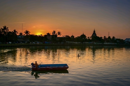 Boat, thailandの素材