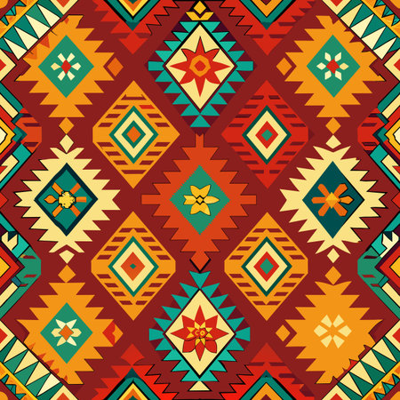 Seamless Pattern Background vector illustrationのイラスト素材