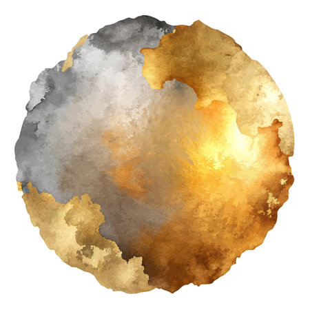 Watercolor Textured Background Vector Illustrationのイラスト素材