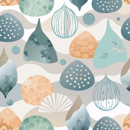 Watercolor Textured Background Vector Illustrationのイラスト素材