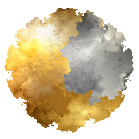 Watercolor Textured Background Vector Illustrationのイラスト素材