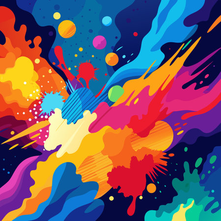 Watercolor Textured Background Vector Illustrationのイラスト素材