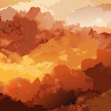 Watercolor Textured Background Vector Illustrationのイラスト素材