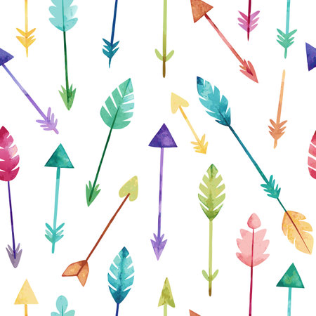 Watercolor Textured Background Vector Illustrationのイラスト素材