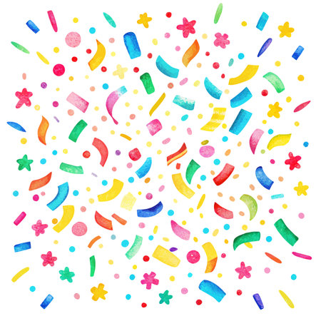 Watercolor Textured Background Vector Illustrationのイラスト素材