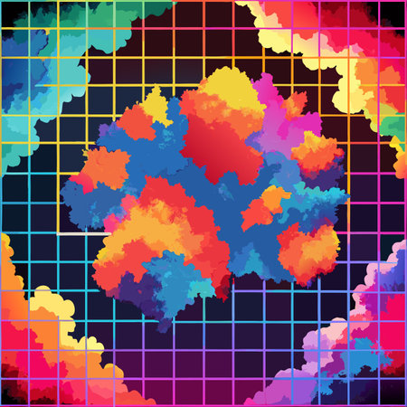 Watercolor Textured Background Vector Illustrationのイラスト素材