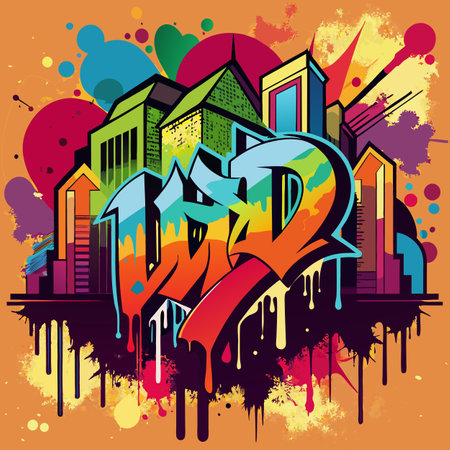 Watercolor Textured Background Vector Illustrationのイラスト素材