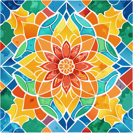 Watercolor Textured Background Vector Illustrationのイラスト素材