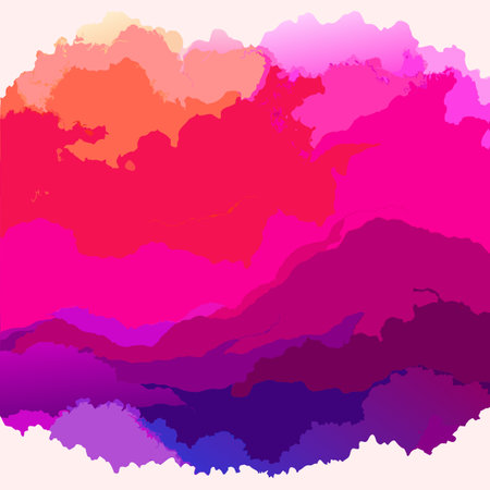Watercolor Textured Background Vector Illustrationのイラスト素材