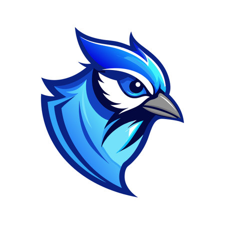 Colorful Bird Gradient Logotype Vector Illustrationのイラスト素材