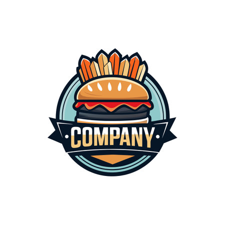 Logo Design for Restaurant and Food Companyのイラスト素材