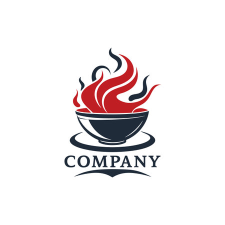 Logo Design for Restaurant and Food Companyのイラスト素材