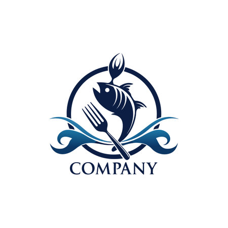 Logo Design for Restaurant and Food Companyのイラスト素材